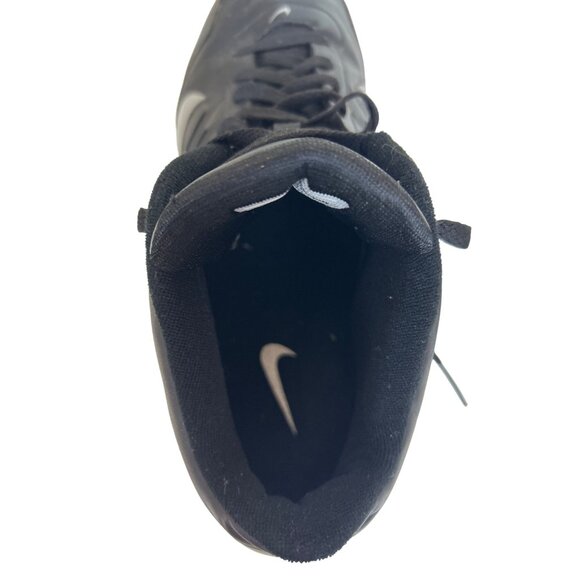 Nike Land Shark Football Cleats Shoes Men’s Size 13 Black Silver main image 4